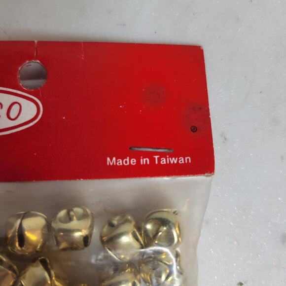 SSCO Bulk Diy Jingle Bells For Christmas Festival‎ Deco Gold Craft Bells - Picture 6 of 12